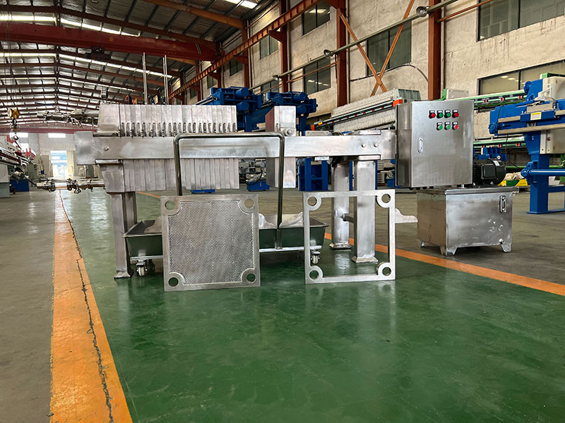 stainless steel filter press