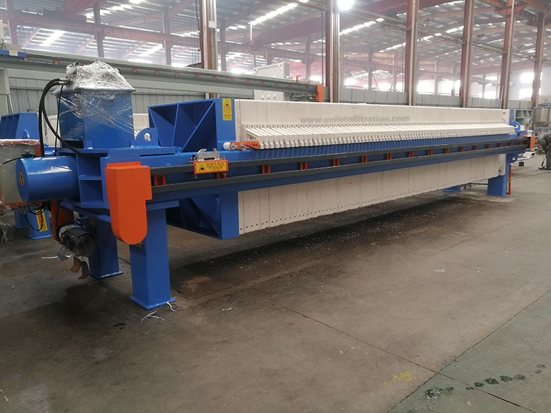 recessed filter press