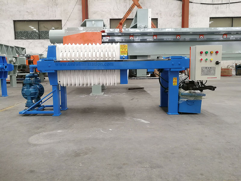 recessed filter press