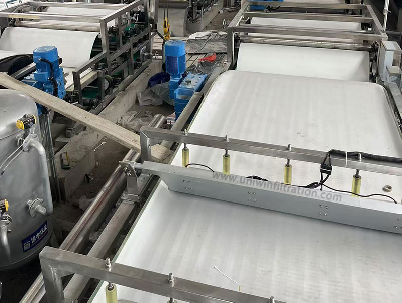 vacuum belt filter