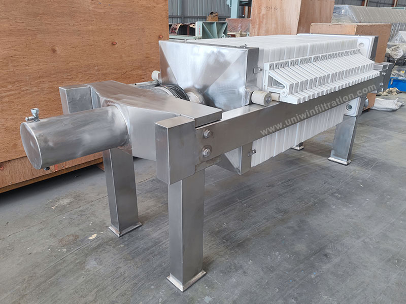 stainless steel coated filter press
