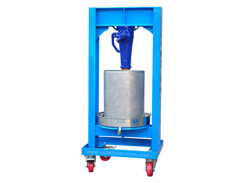 stainless steel hydraulic oil press