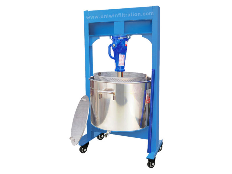 stainless steel hydraulic oil press