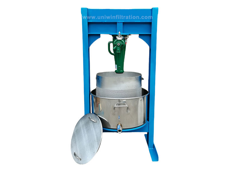 stainless steel hydraulic oil press