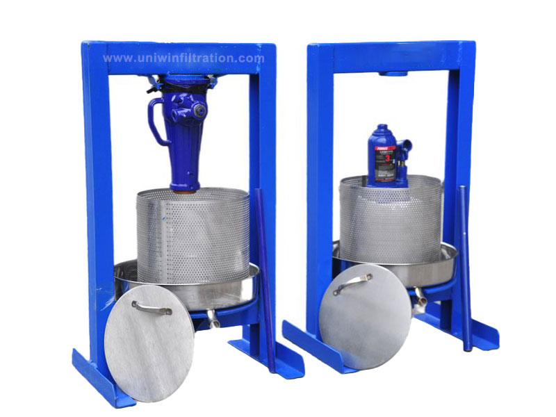stainless steel hydraulic oil press