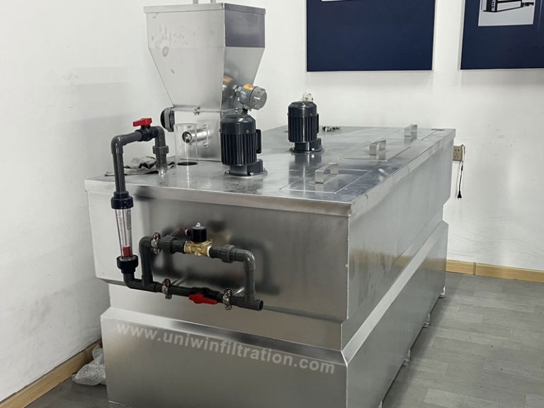 Polymer Dosing System - Uniwin Filter Press