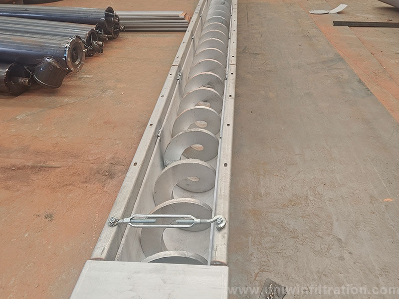 shaftless screw conveyor