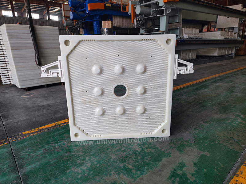 recessed filter plate