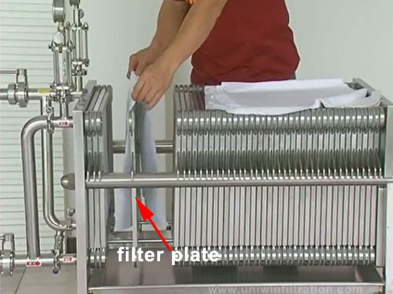 filter plate