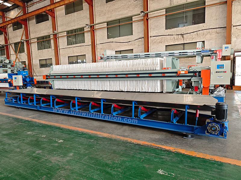 250㎡ filter press
