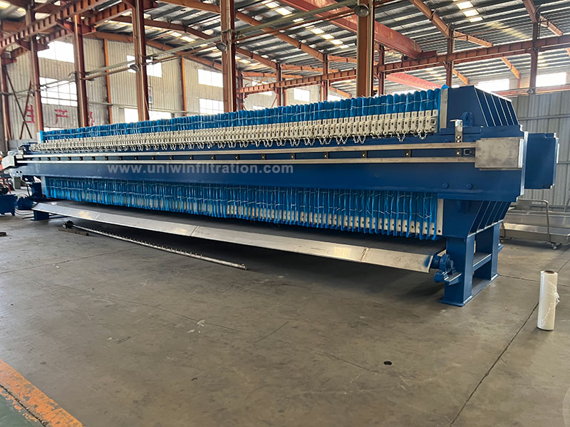 500㎡ filter press