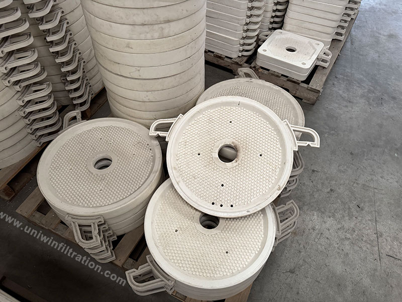 round filter plate