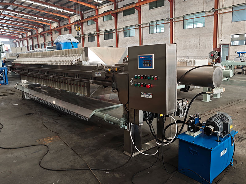 stainless steel filter press