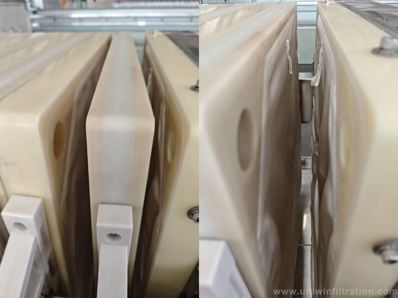 diaphragm filter plate